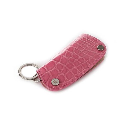 Crocodile key cover Pink