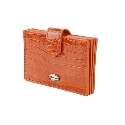 Croc Accordion wallet Orange