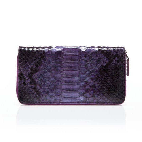 [SALE]Python zip wallet Purple