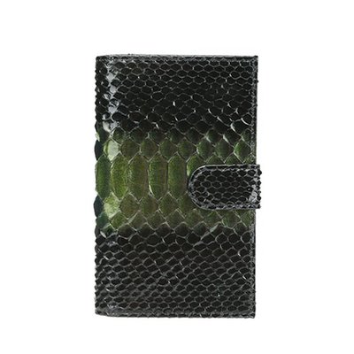 Roy python wallet Black green