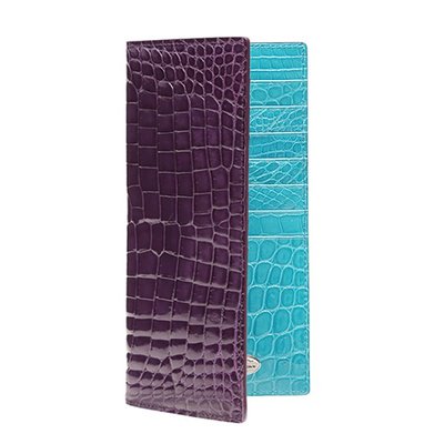 Double moon wallet Purple/Turquoise